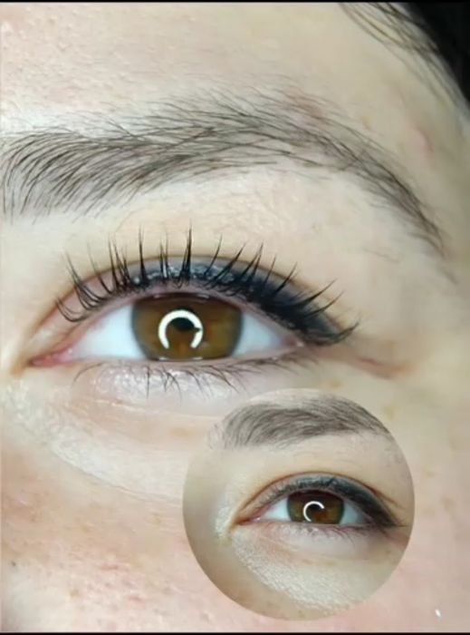 Ламинирование ресниц бровей по 4000тг Дср Коктобе Театр