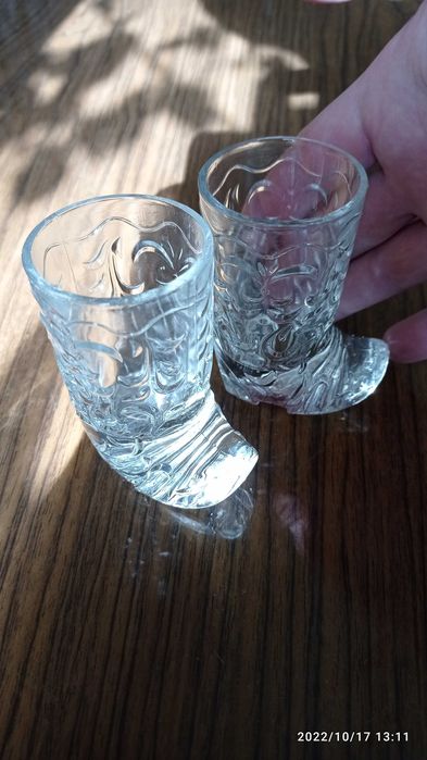 стопки хрустальные