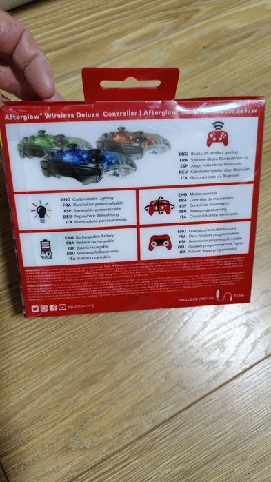 Controller Afterglow wireless deluxe sigilat