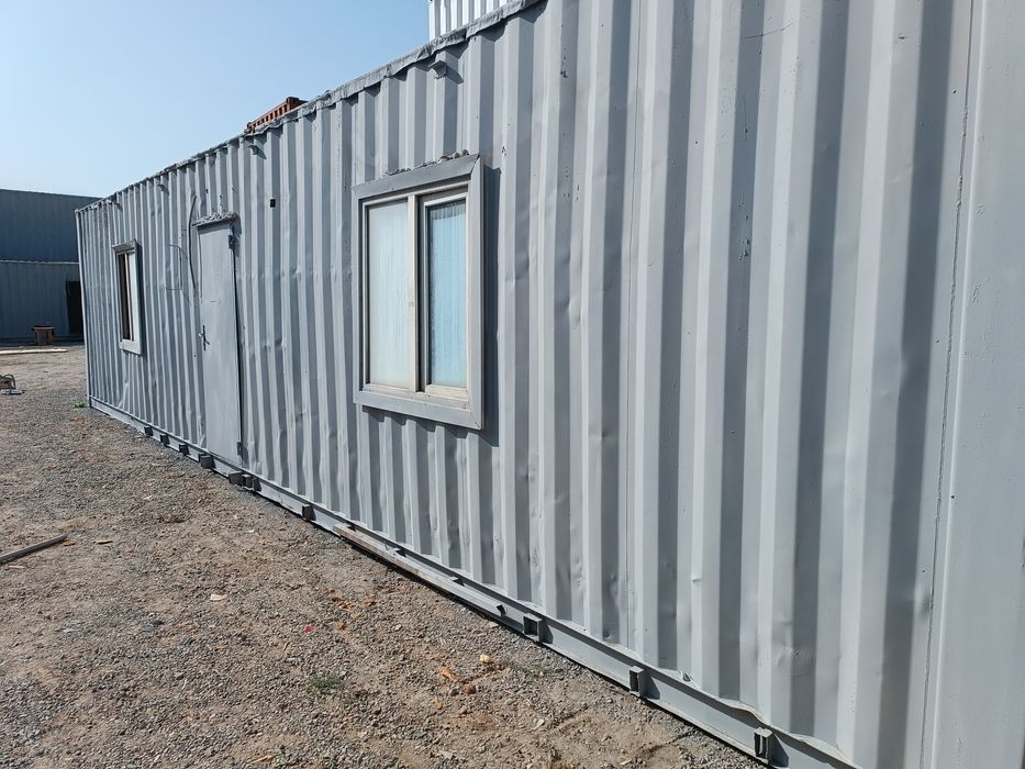 Kanteyner domik yotoqxona restarvatsiya