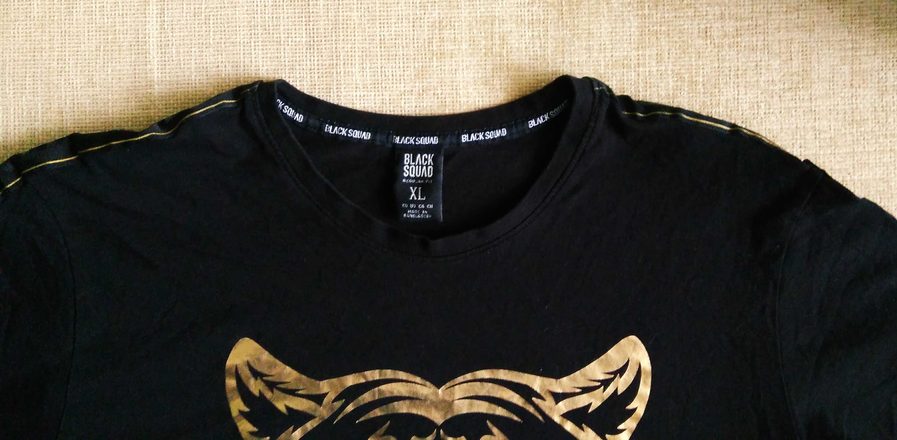 Тениска BLACK SQUAD размер XL.