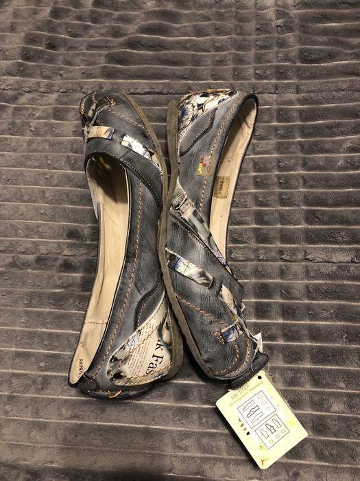 Balerini piele pantofi