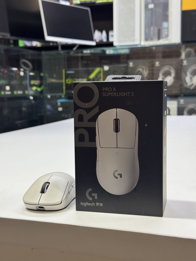 Logitech g pro x superlight 2 с наушником