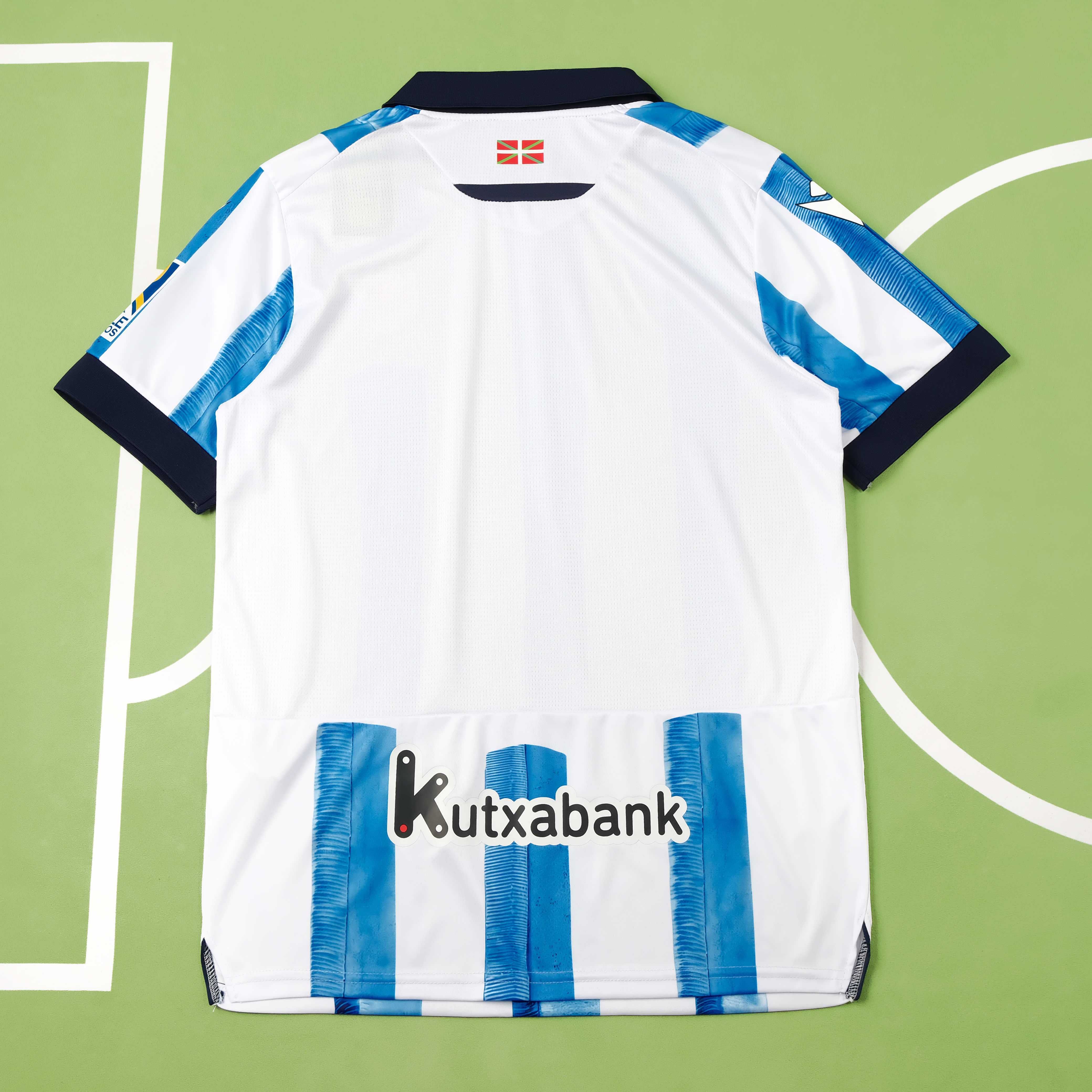 Tricou fotbal Macron Real Sociedad 23/24 Home Kit