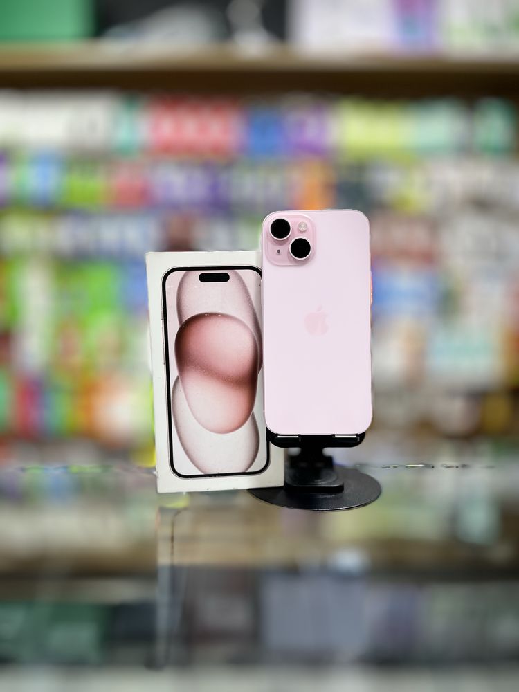 Iphone 15 Pink 128gb 98% - Naqdga yoki halol nasiya savdoga