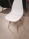 Scaun dining Scandinav pentru bucatarie,living , 38x42x82cm, alb