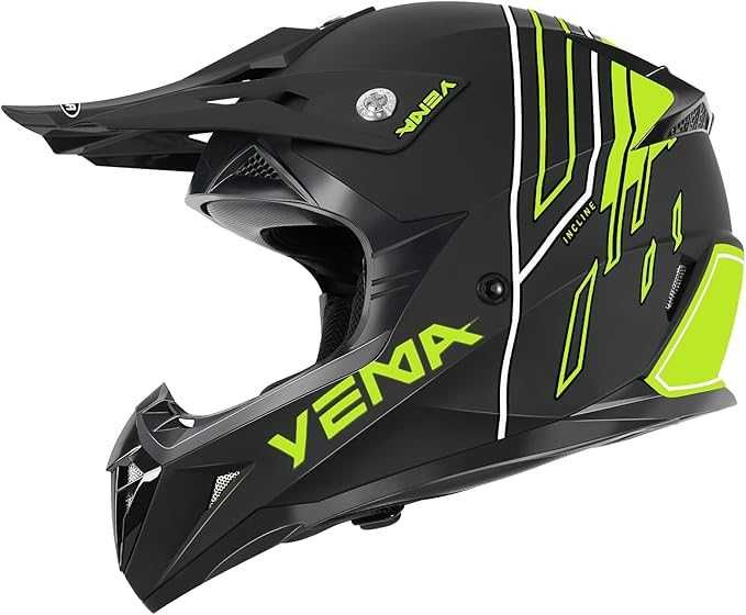 Cască de motocicletă motocross,, integrală - Yema YM-915