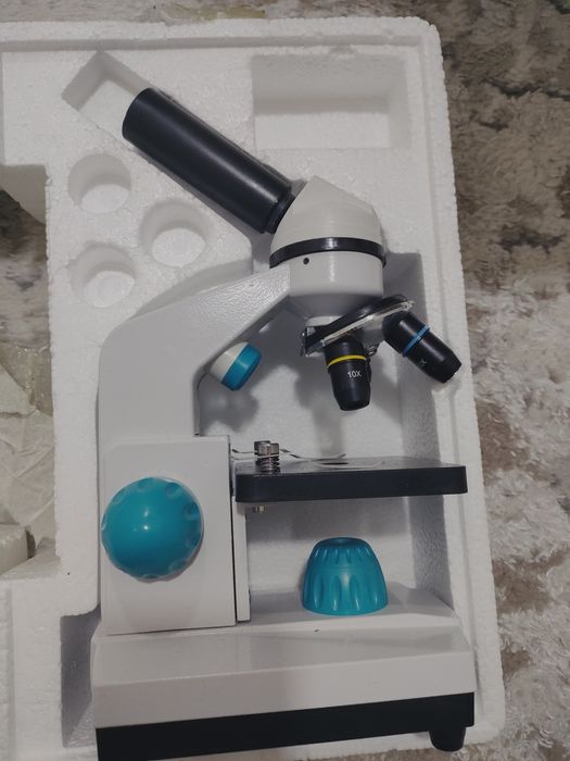 Mikroskop bolalar uchun maktab  biologiya