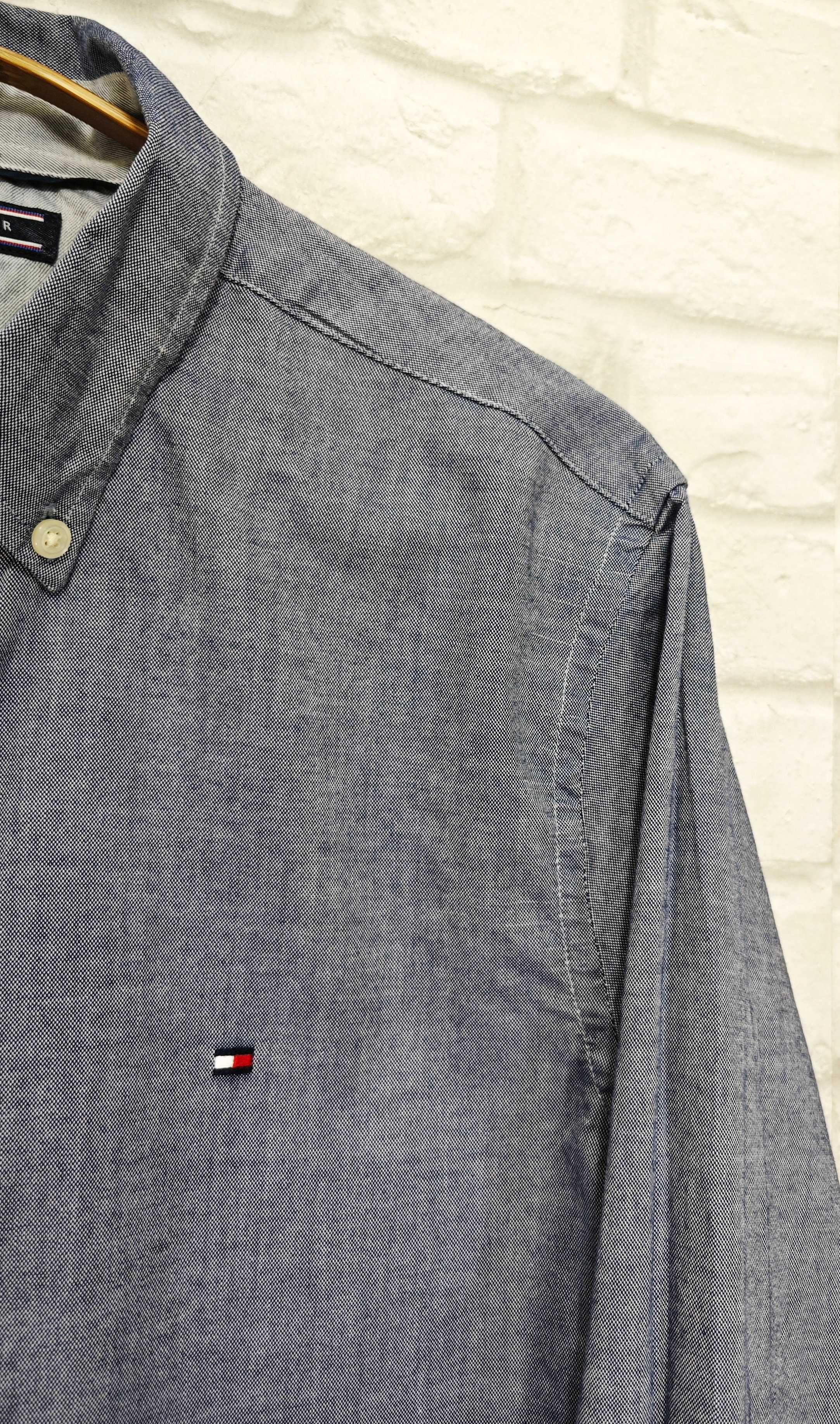 Tommy Hilfiger Оригинална мъжка риза размер М   Slim fit