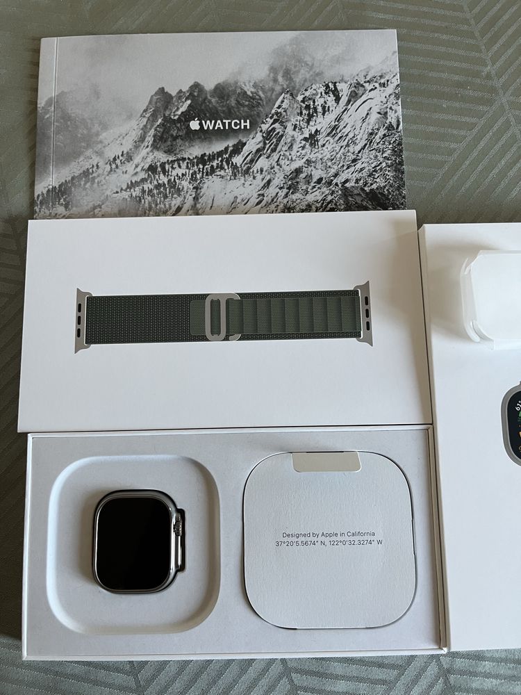 Apple watch ultra 49mm titanium