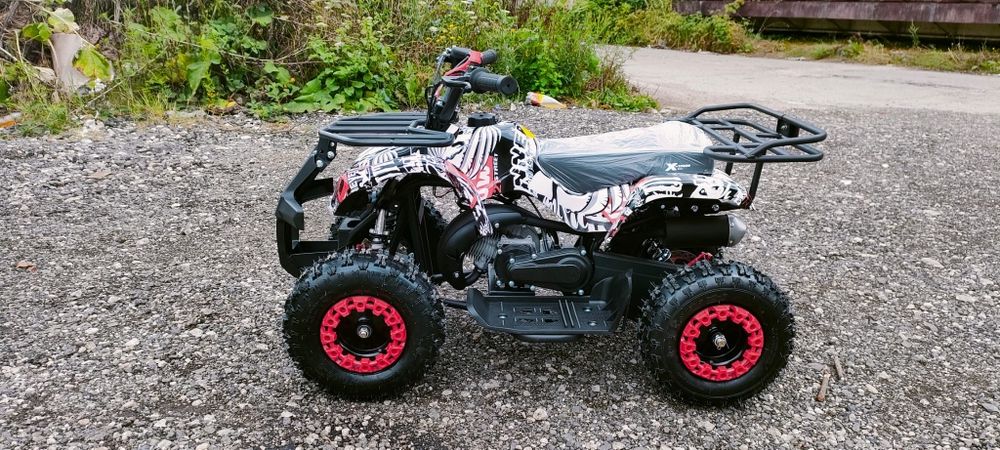 Atv Quad adus din Germania pentru copii pe benzina 50cc suspensie