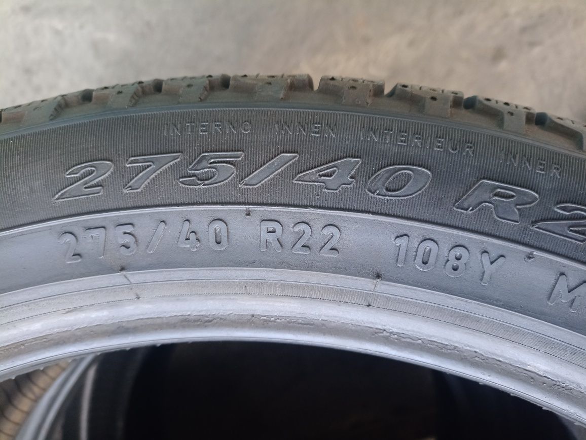 4 anvelope AllSeason Pirelli 275/40 R22 dot 0921