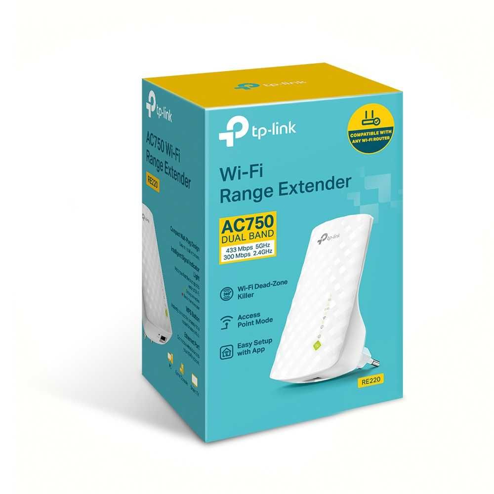 УсилительWi-Fi сигнала репитер,TP-LINK RE220