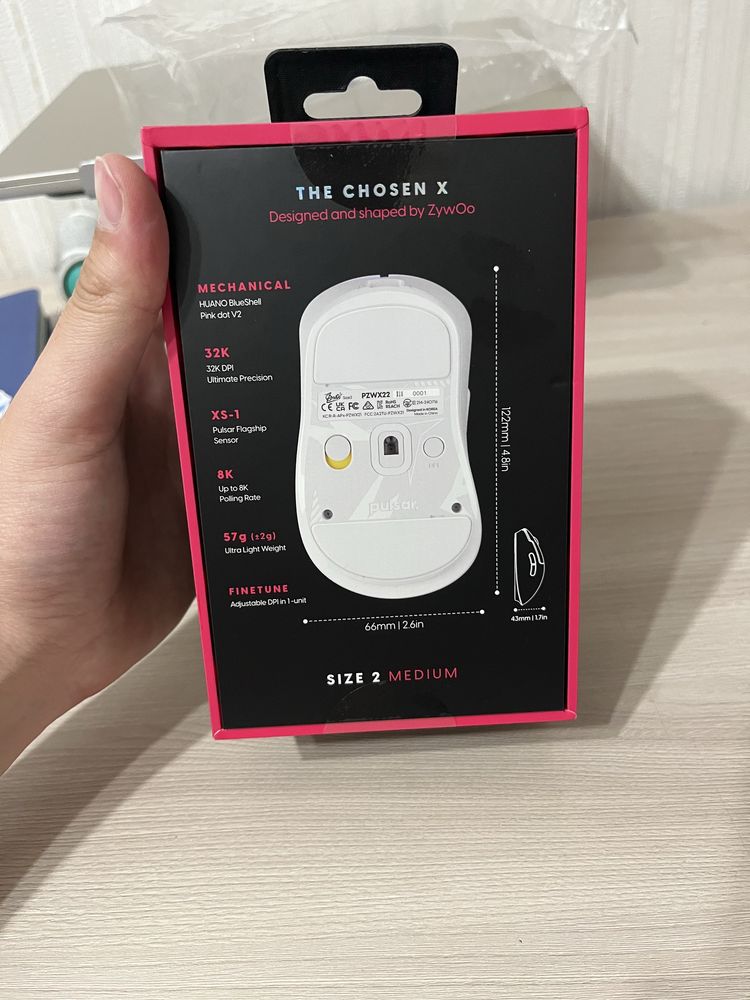 Новая Игровая мышь Zywoo The Chosen Mouse