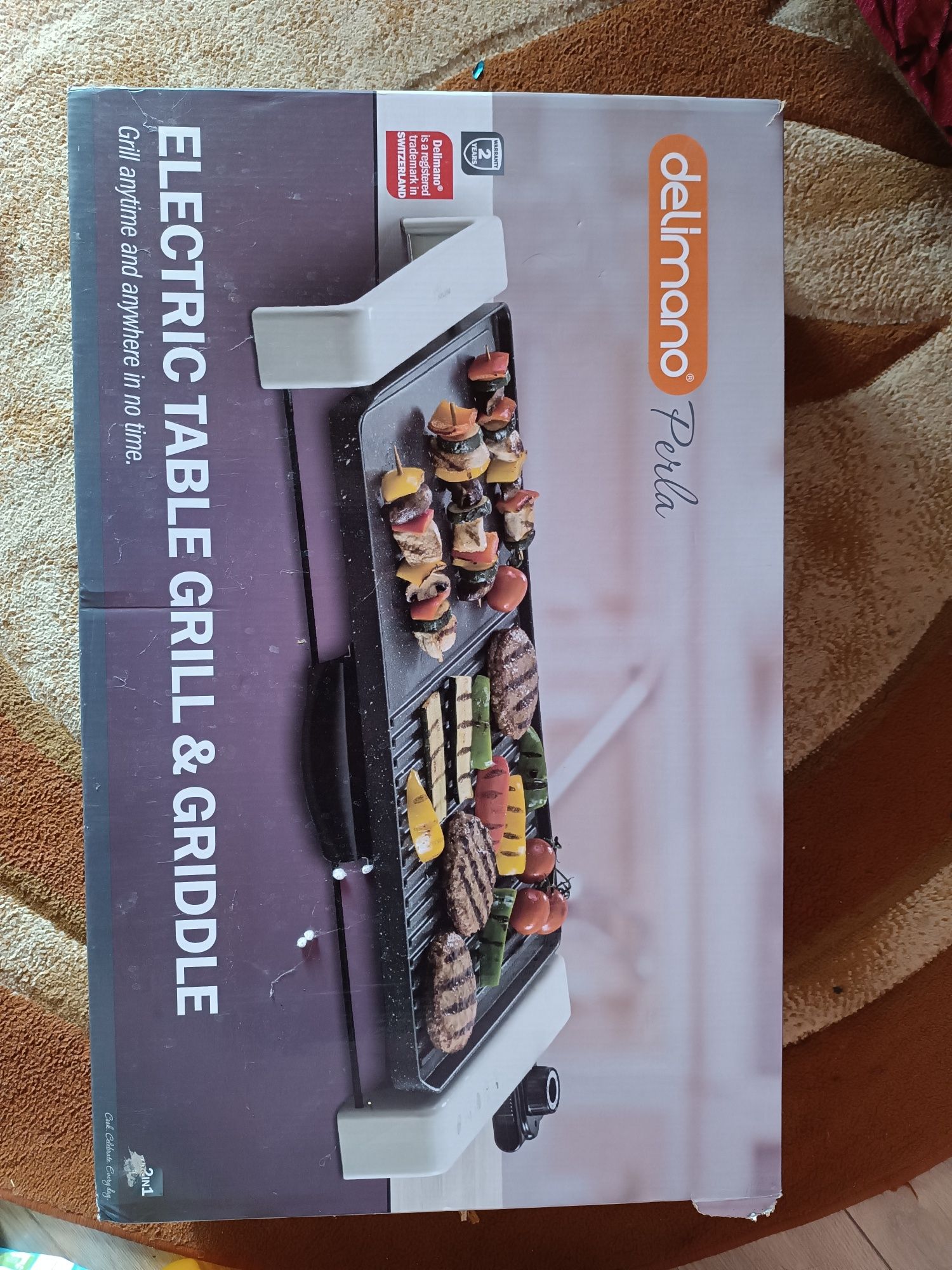 Electric Table Grill și Griddle