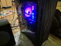 PC Nou Sibiu + monitor - placa video 9060 xt Ieftin  cu Monitor Gaming