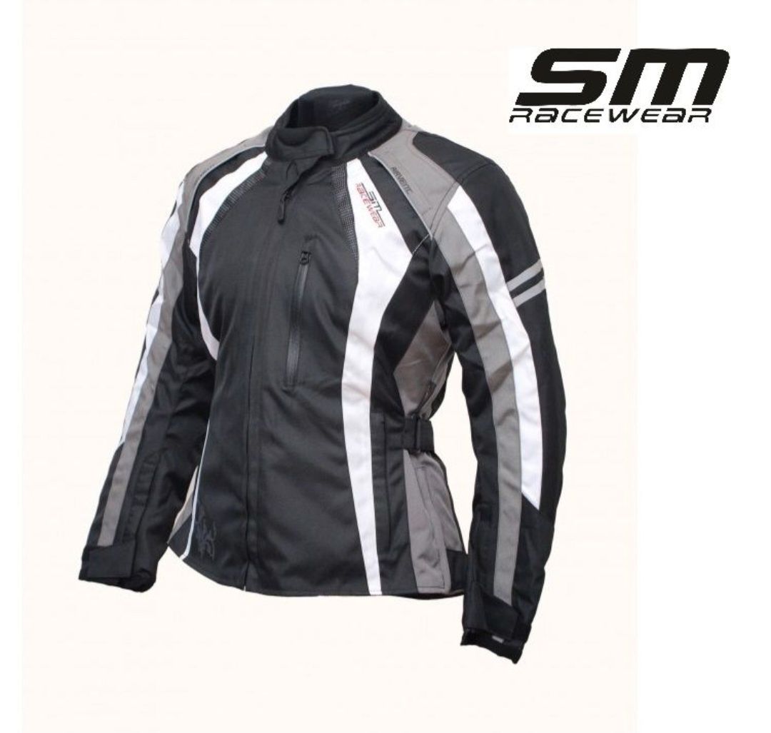 Geaca moto textil dama SM Ana Gray marimea XS, S, M, L Noua!!