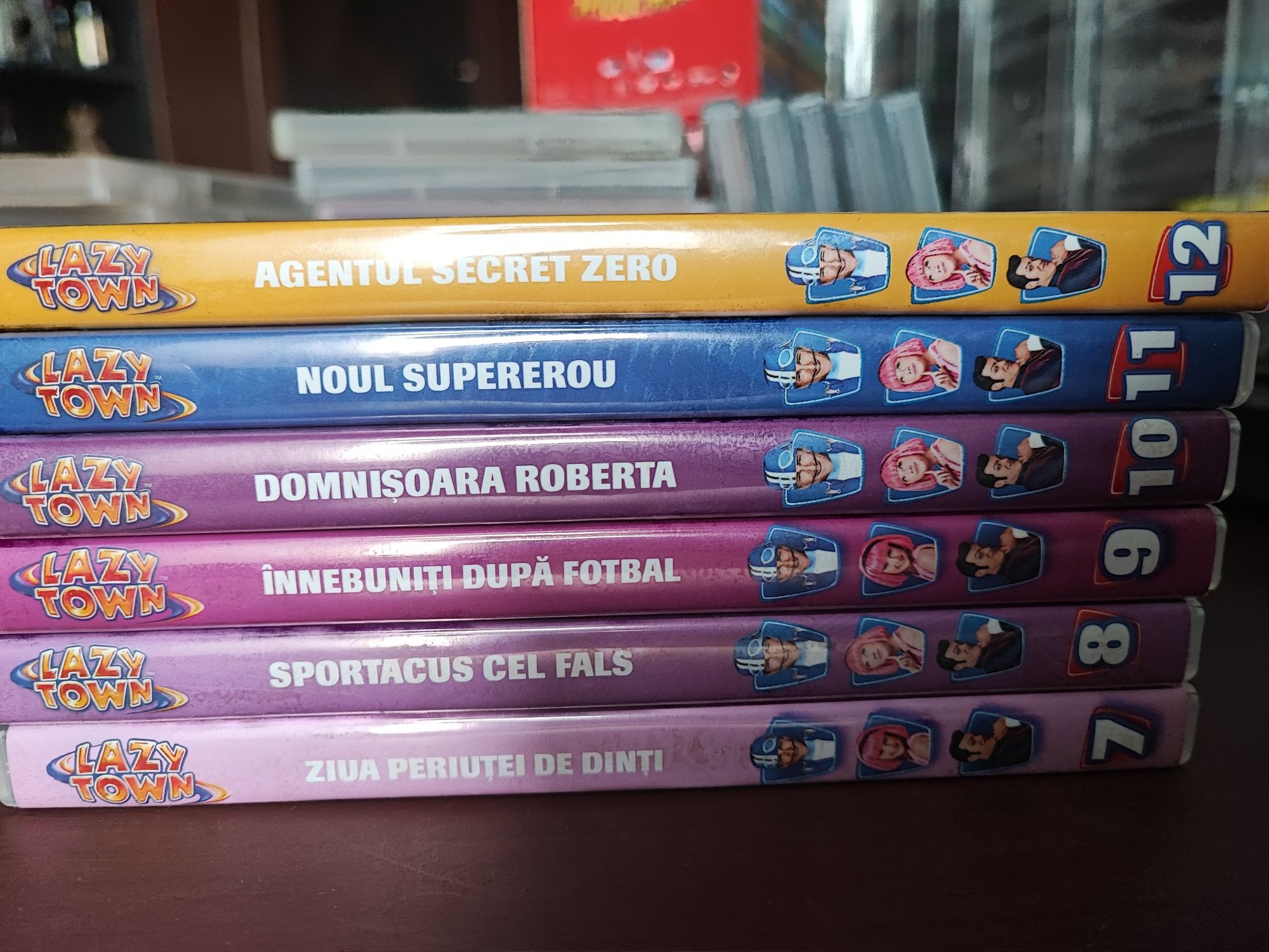 Colecții dvd Spiderman, Open Season, Asterix, SpongeBob, Kemy etc