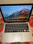 MacBook Pro Late 2013 Retina Iris, Intel Core i5, 8Gb rami, SSD 256Gb,