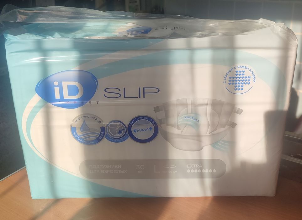 Памперсы iD SLIP expert extra L