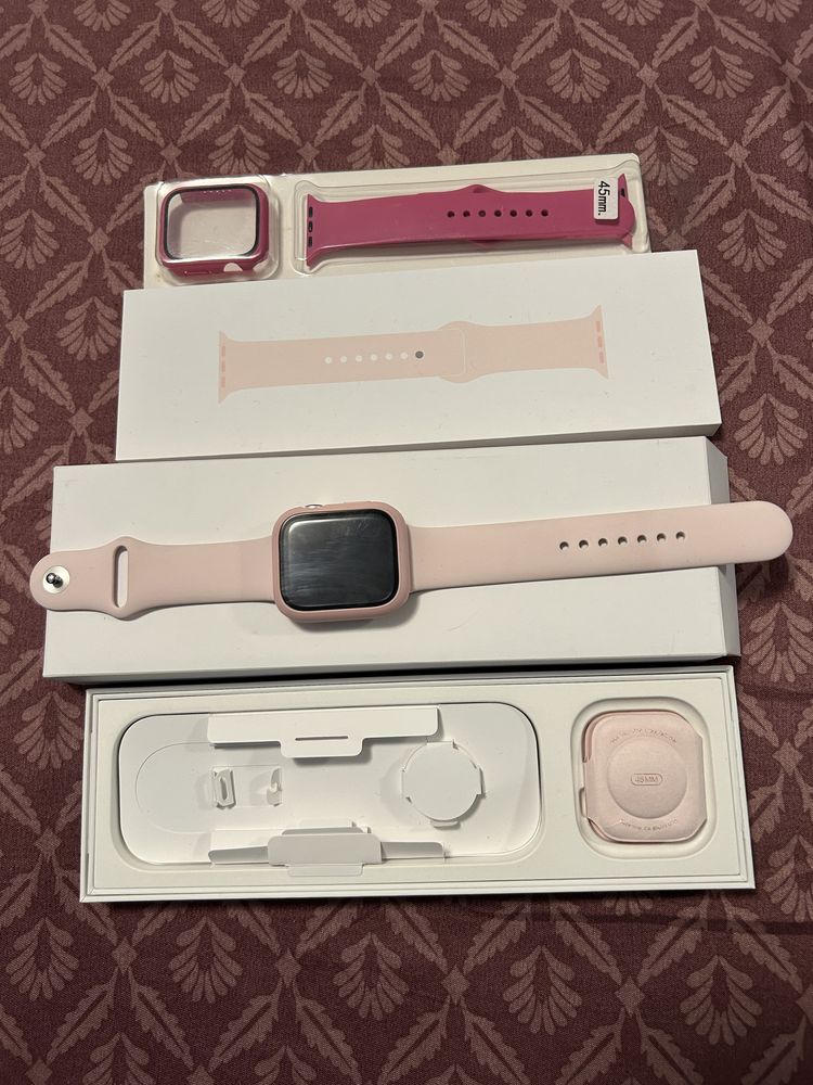 Vand Ceas Apple Watch Pink Series 9/45 mm