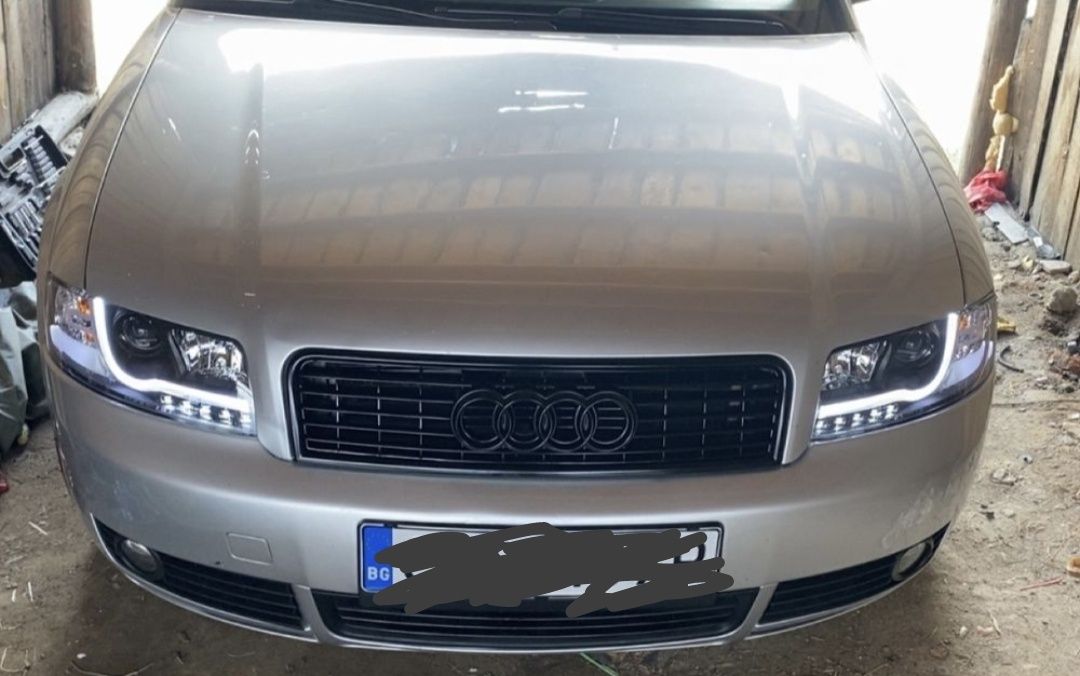 Фарове Ауди А4 Б6 ЛЕД Нов Тунинг Lightbar Audi A4 B6 LED
