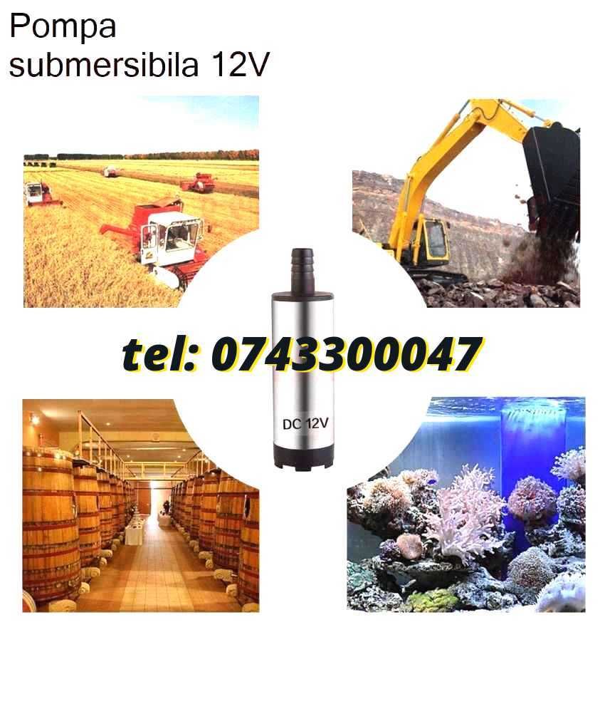 New Pompa 12v Auto Submersibila 12v 12 Lmin 38mm Mutare Combus