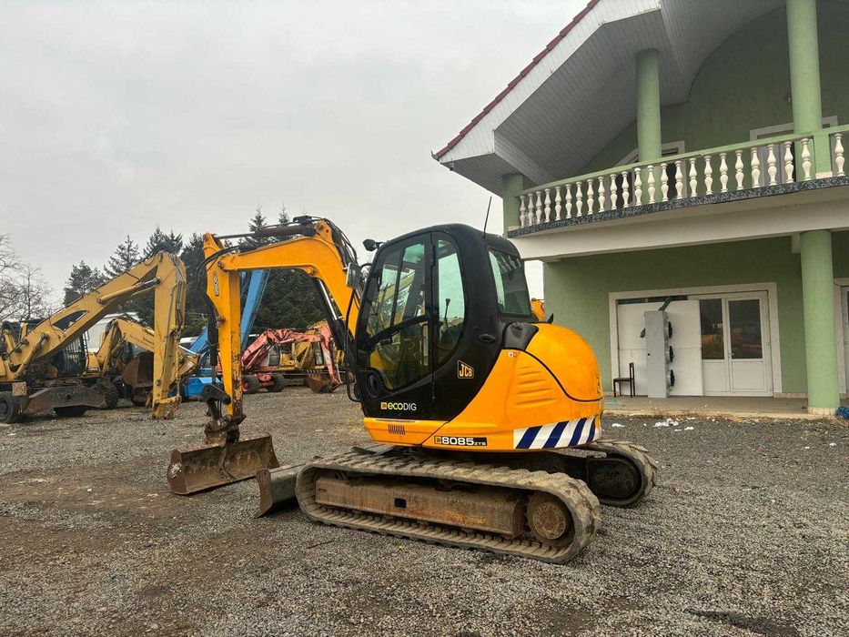 Miniexcavator JCB 8085ZTS , 8,5 tone , 2012