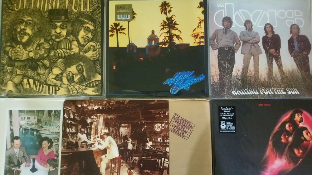 Продам виниловые пластинки рок, хард рок (Rainbow, ACDC, Eagles)