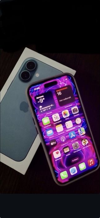 iPhone 16 с гарантией на 128гб И ОБМЕН