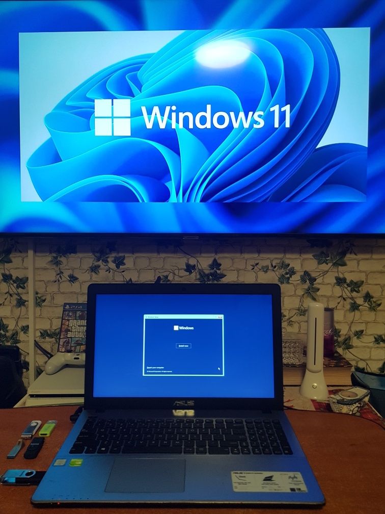 Instalare windows 11 PRO, 10 PRO   Activare permanenta 100 LEI