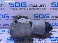 Suport Filtru Ulei cu Radiator Racire Ulei Termoflot Peugeot 3008 1.6 HDI 2009 - 2016 Cod 9656969980