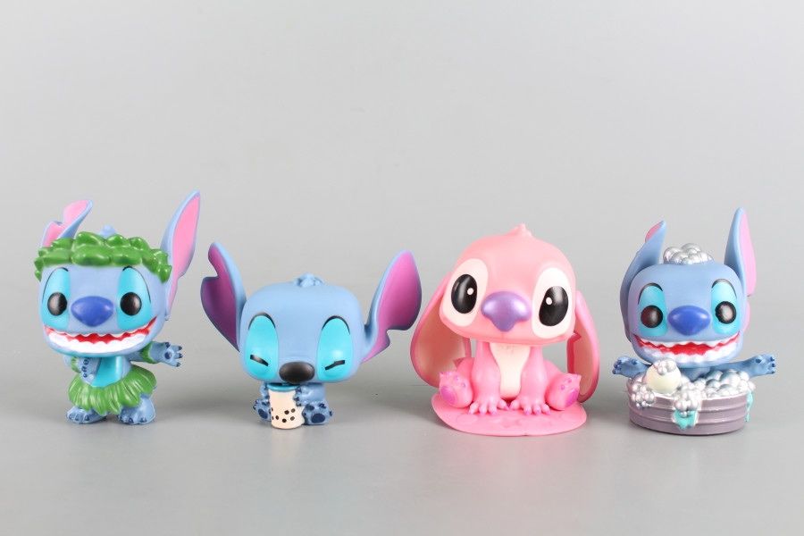 Комплект фигурки Stitch, Стич  - 4 броя