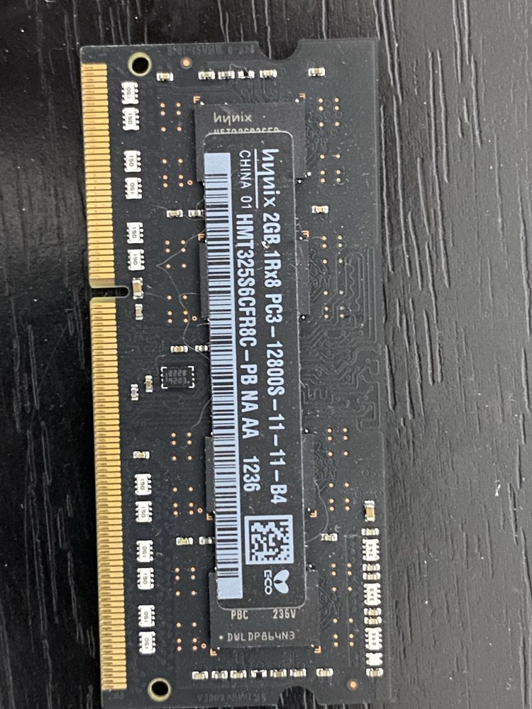 Placuta ram  DDR 3 - 2 GB