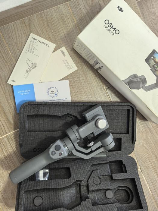 Dji Osmo Mobile 2 pachet complet original ca nou  gimbal stabilizator