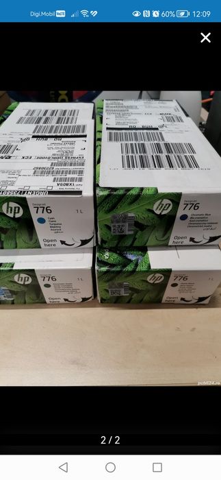 Cartușe plotter hp z9+ pro