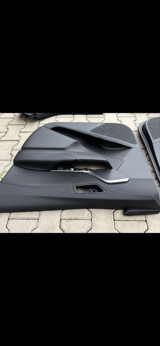 Полу кожен салон за Toyota CHR 2020г/тоьота /кожа+велур/ подгрев