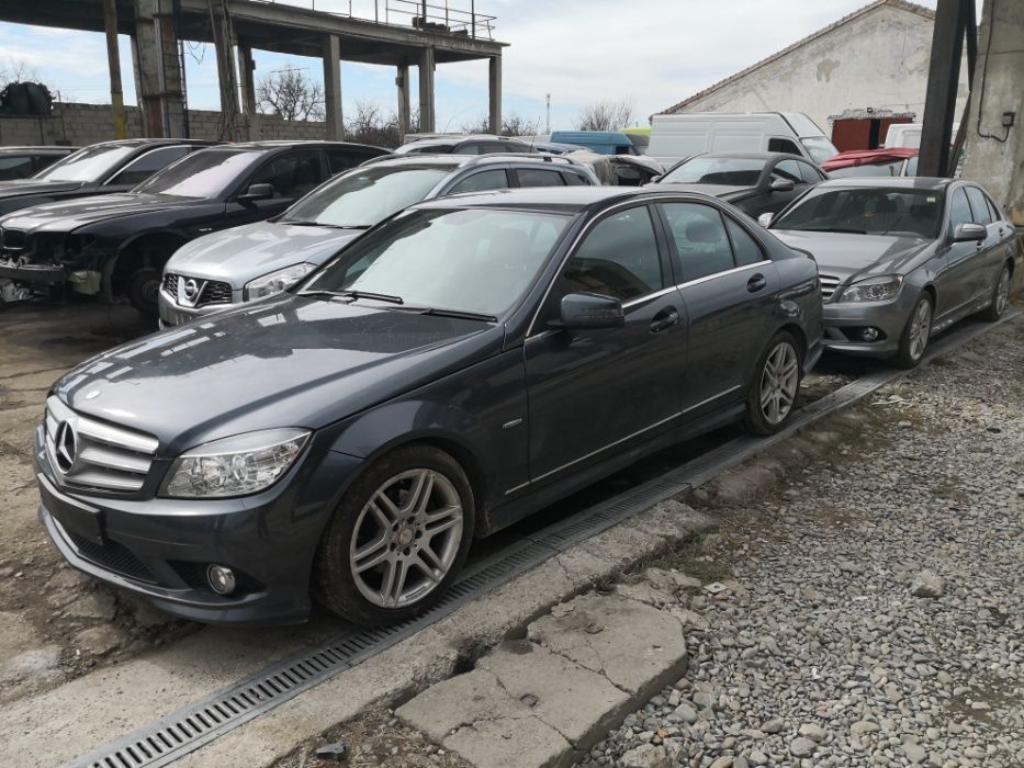 PACHET AMG C220 C CLASS W204 bara fata AMG bara spate AMG c220 w204