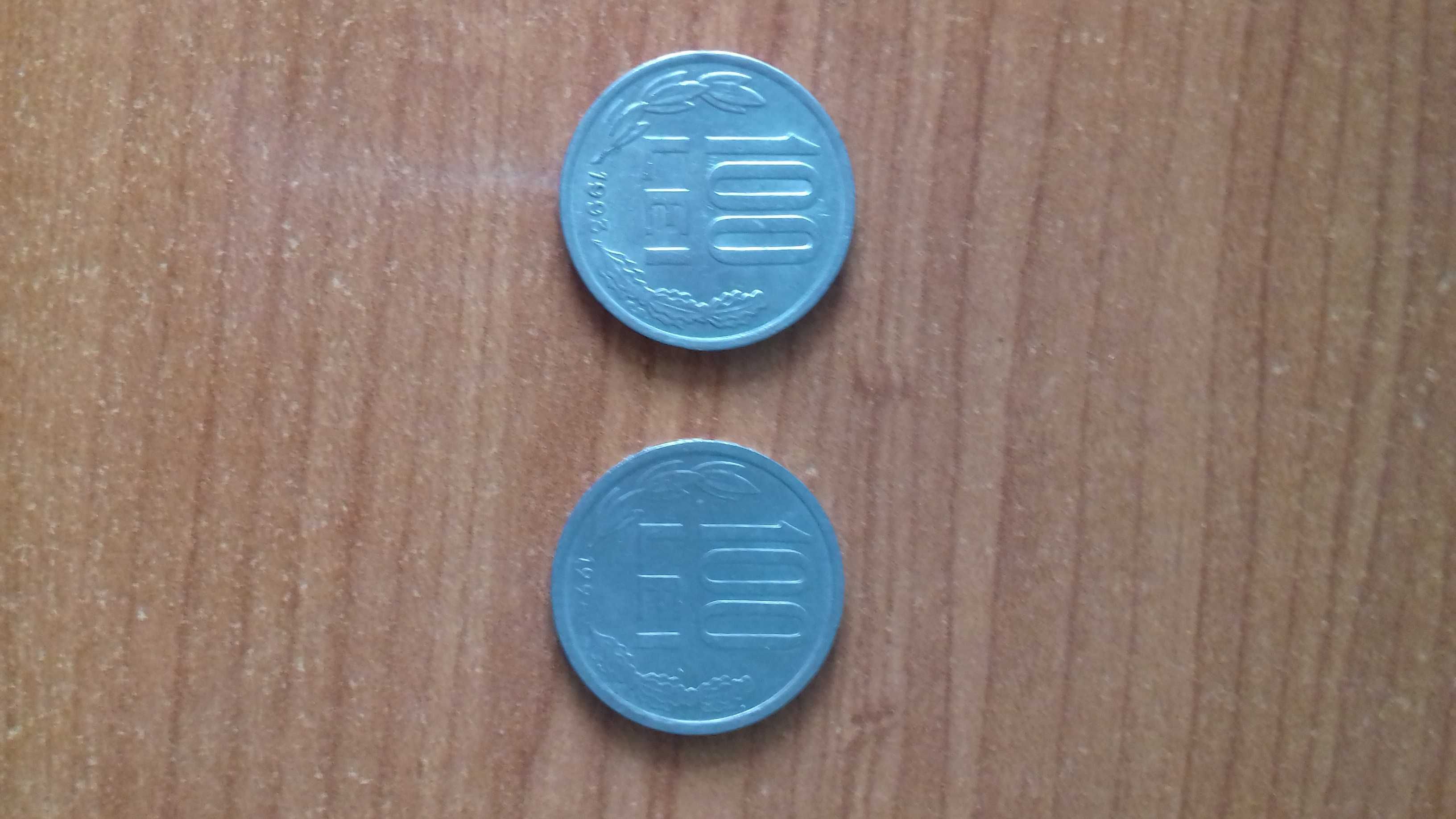 Monede 100 lei 1993, 1994
