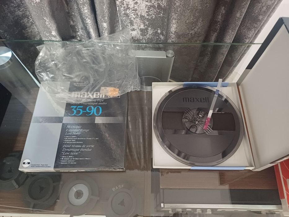 Maxell / Role / Benzi / Magnetofon / 18 cm