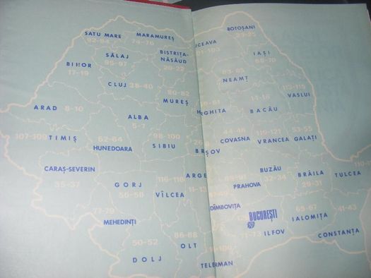 Atlasul Judetelor din Republica Socialista Romania 1978,coperti groase