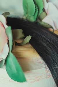 Естествени екстеншъни за коса 
Индийски произход
55 см. – 100 гр.