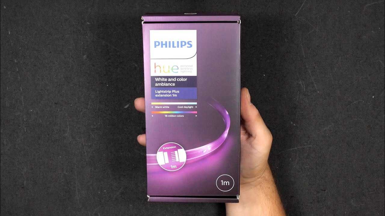 Banda LED PHILIPS HUE LightStrip extensie 1m multicolor