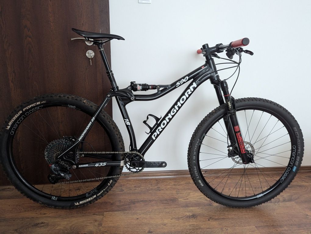 Pronghorn 29er, Sram XX1 AXS, American Classic, Rock Shox Reba