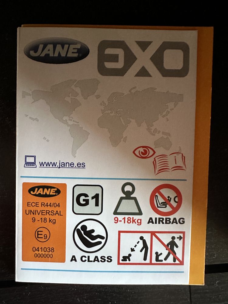 Столче за кола Jane Exo 9-18 кг