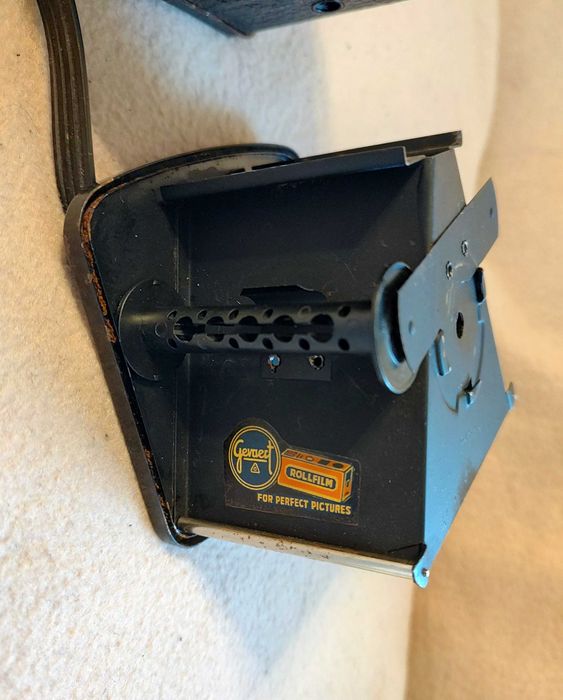 Aparat foto Gevaert Gevabox Germania 6×9 frames on 120 film anii 50