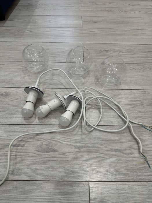 Светильник потолочный 3 штуки