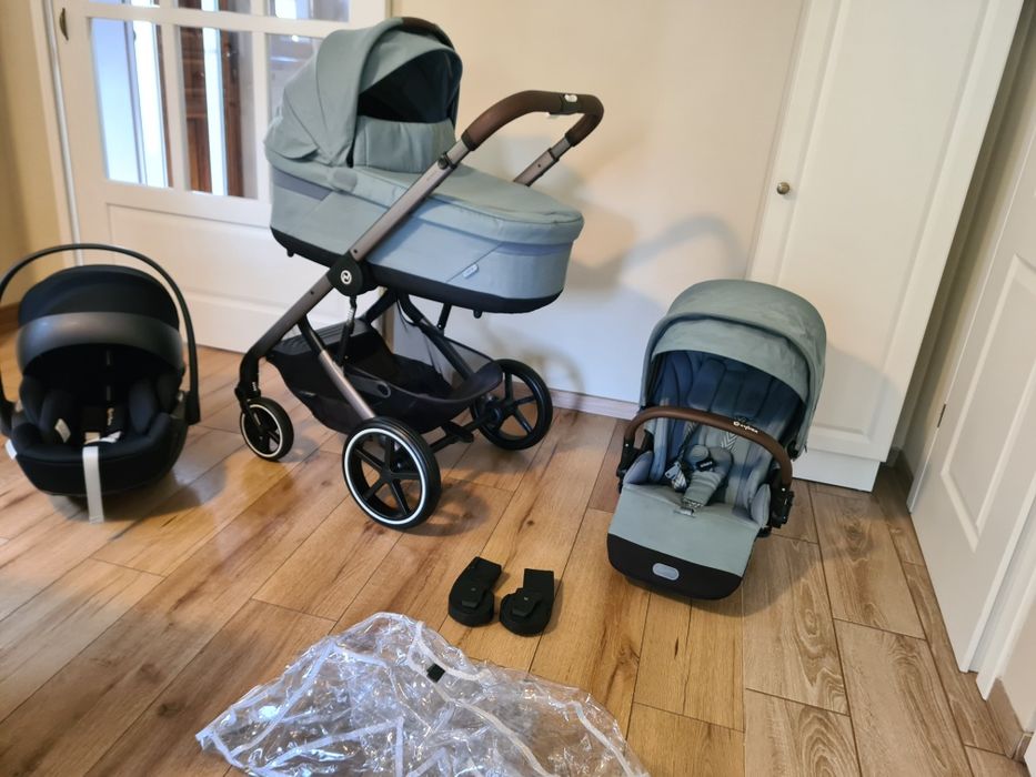Cybex Balios S Lux 3 in 1 cu scoica Cloud G+ i size, set impecabil
