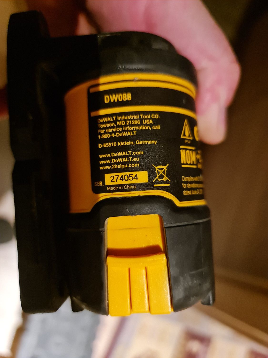 Dewalt laser 088