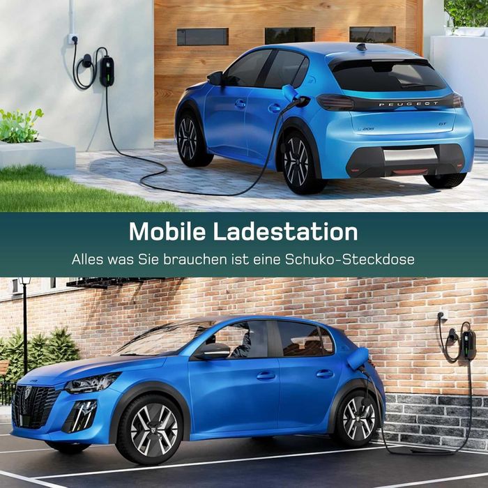 Statie mobila incarcare EV 10m cu 3,68kw, 220V 16A, REDUS de la 980RON